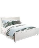 Riverside Furniture Talford Cotton Queen Louver Panel Bed
