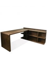Riverside FurniturePerspectives Brushed Acacia L Shape Desk
