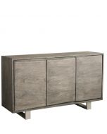 Riverside Furniture Waverly Sandblasted Gray Sideboard Server