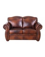 Leather Italy Arizona Leather Loveseat in Marco Leather
