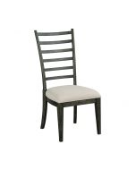 Kincaid Plank Road Oakley Dining Side Chair in Charcoal Finish