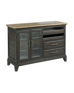 Kincaid Plank Road 54 Inch Pleasant Hill Wine Server in Charcoal Finish