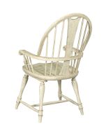 Kincaid Weatherford- Cornsilk Baylis Arm Chair in white