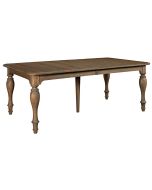 Kincaid Weatherford- Heather Canterbury Dining Table in gray-brown