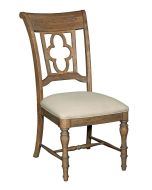 Kincaid Weatherford- Heather Side Chair in gray-brown