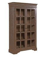 Kincaid Weatherford- Heather Clifton China Cabinet in gray-brown