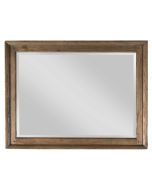 Kincaid Weatherford- Heather Landscape Mirror in gray-brown