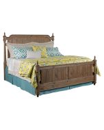 Kincaid Weatherford- Heather Westland Queen Bed in gray-brown