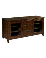 Kincaid Elise Accord 58" Entertainment Console in brown