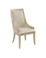 American Drew Lenox Beige Chalon Upholstered Dining Chair