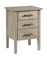 Kincaid Symmetry Boulder Small Nightstand in light brown