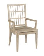 Kincaid Symmetry Wood Arm Chair in light brown