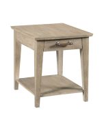 Kincaid Symmetry Collins Side Table in light brown