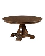 Kincaid Portolone Stellia 60" Pedestal Table in brown