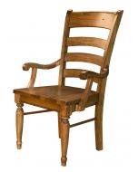 A-America Bennett Ladderback Dining Arm Chair Set of 2