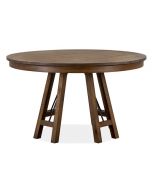 Magnussen Furniture Bay Creek 52'' Round Dining Table in Toasted Nutmeg