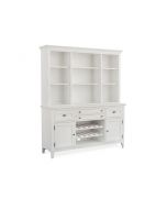 Magnussen Furniture Heron Cove China Cabinet in Chalk White