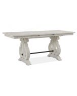 Magnussen Furniture Bronwyn Rectangular Counter Height Dining Table in Alabaster