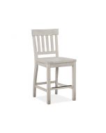 Magnussen Furniture Bronwyn Counter Height Chair in Alabaster