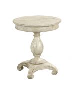 Kincaid Selwyn Kelsey Round End Table in White