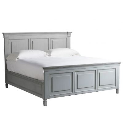 Universal Summer Hill French Gray Panel King Bed
