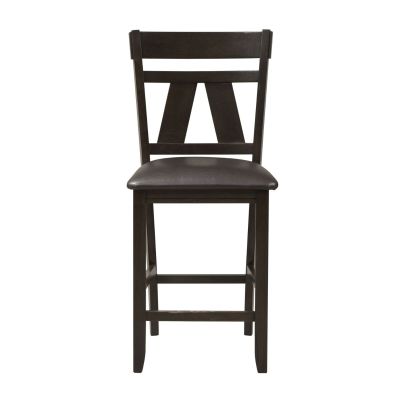 Liberty Furniture Lawson Splat Back Counter Chair in Espresso
