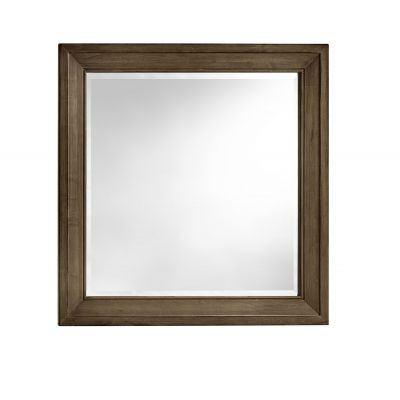 Artisan & Post Maple Road Landscape Mirror with Beveled Glass in Maple Syrup
