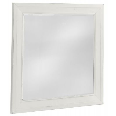 Artisan & Post Maple Road Landscape Mirror with Beveled Glass in White