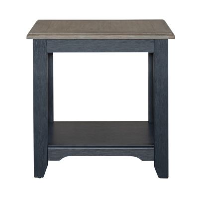 Liberty Furniture Summerville End Table in Navy