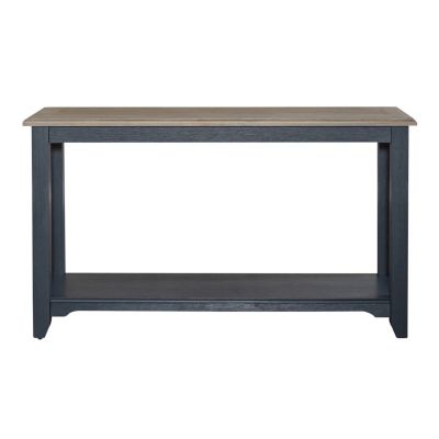 Liberty Furniture Summerville Sofa Table in Navy