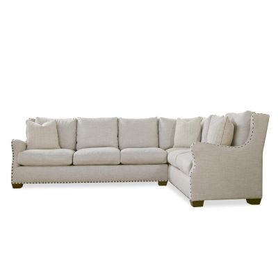 Universal Furniture Curated Connor Sectional Left Arm Sofa Right Arm Corner