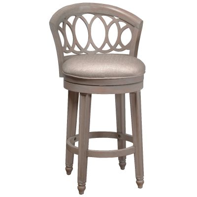 Adelyn Swivel Bar Height Stool in Natural