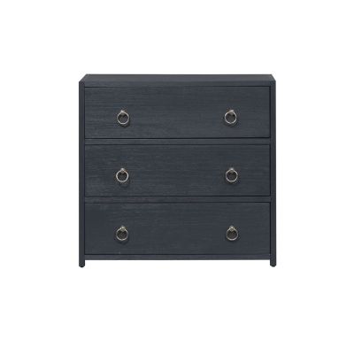 Liberty Furniture East End Accent Cabinet in Wire Brushed Denim