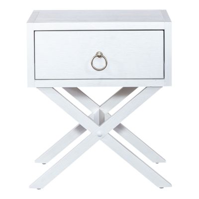 Liberty Furniture East End One Drawer Accent Table in White
