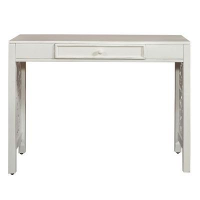 Liberty Furniture Trellis Lane Accent Writing Desk in Weathered White