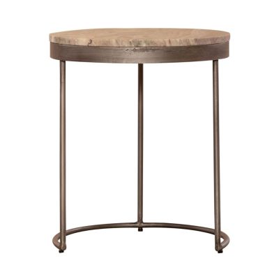 Liberty Furniture Eclipse Nesting Tables in Greystone