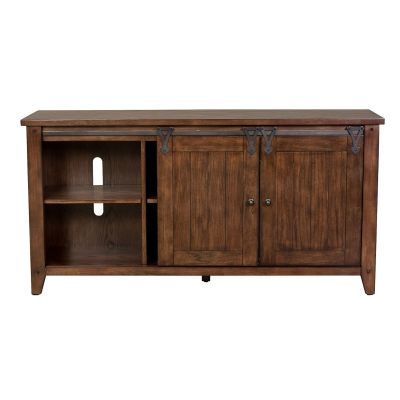 Liberty Furniture Lake House Tv Console in Brown