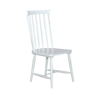 Liberty Furniture Capeside Cottage Spindle Back Side Chair in White