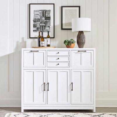 Liberty Furniture Capeside Cottage Buffet in White