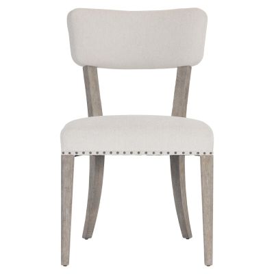 Bernhardt Albion Side Chair in Pewter finish