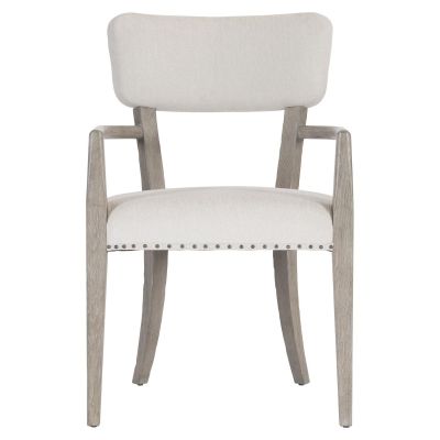 Bernhardt Albion Arm Chair in Pewter finish