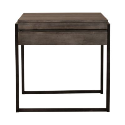 Liberty Furniture Gateway End Table in Gray