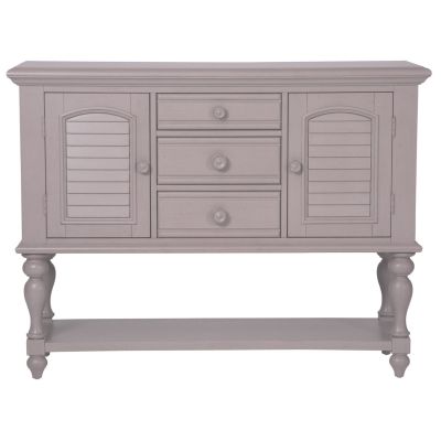 Liberty Furniture Summer House Server in Grey