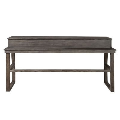 Liberty Furniture Hayden Way Console Bar Table in Gray