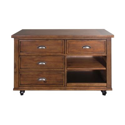 Liberty Furniture Arlington House Credenza in Brown