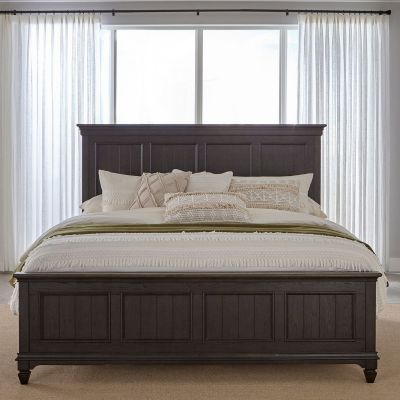 Liberty Allyson Park Cal.King Panel Bed in Brown