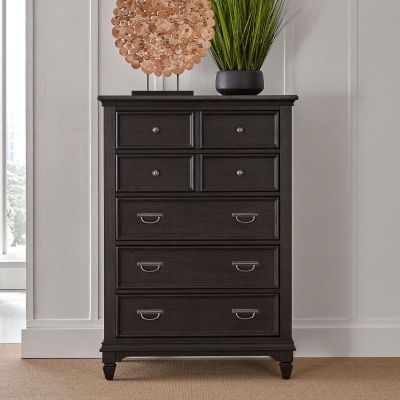 Liberty Furniture Allyson Park Five Drawer Chest in Brown