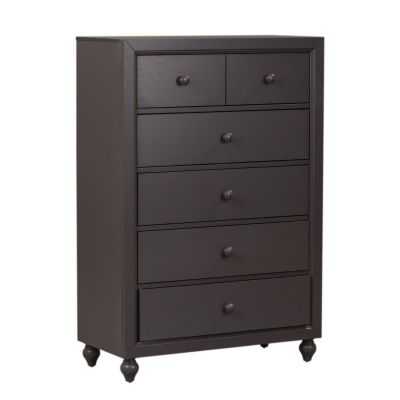 Liberty Furniture Cottage View Five Drawer Chest in Gray
