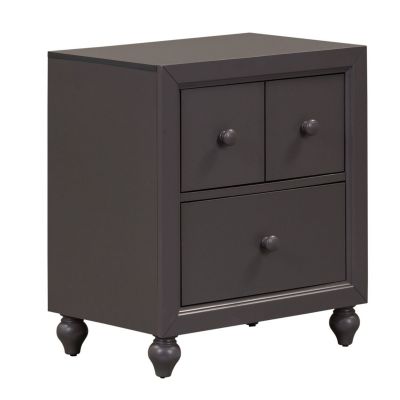 Liberty Furniture Cottage View Two Drawer Nightstand in Gray