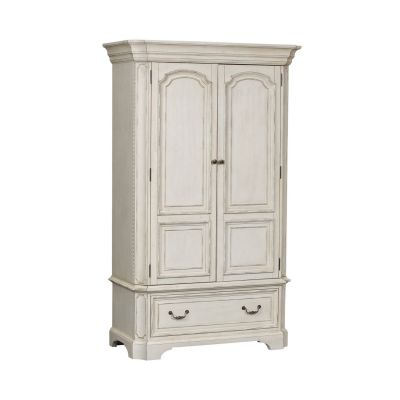Liberty Furniture Abbey Road Armoire in White